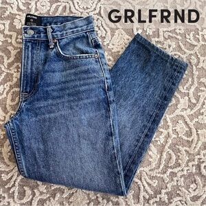 GRLFRND Jane Straight Crop Jeans